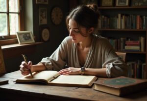 Journals Reveal Growth Path Like My Novel's Hero