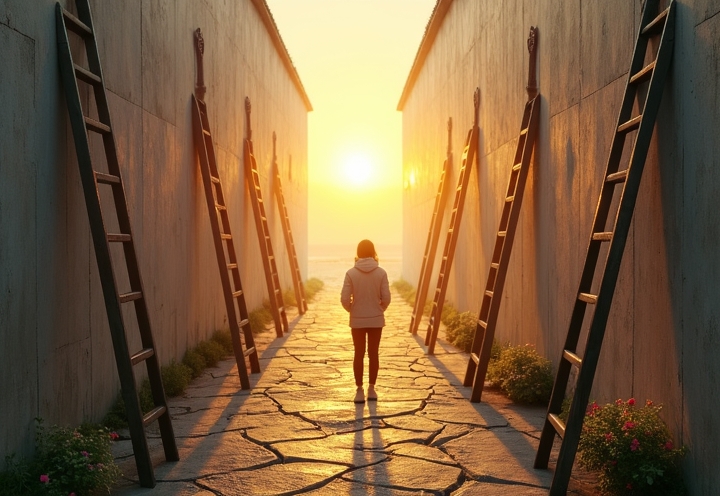 You're Climbing the Ladder to Someone Else's Life